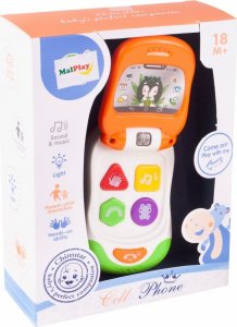 Telefon komórkowy MalPlay Telefon Interaktywny Muzyczny Komórka Dla Malucha 6