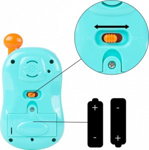 Telefon komórkowy MalPlay Telefon Interaktywny Muzyczny Komórka Dla Malucha 7