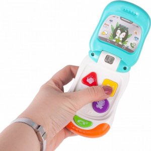 Telefon komórkowy MalPlay Telefon Interaktywny Muzyczny Komórka Dla Malucha 9