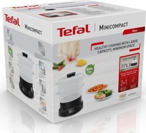 Tefal TEFAL Food Steamer VC139810	 Black, 800 W, Capacity 6 L, Number of baskets 2 3