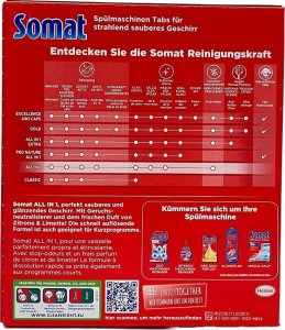 Henkel Tabletki do zmywarki Somat all in 1 cytryna&limonka 60 szt 3