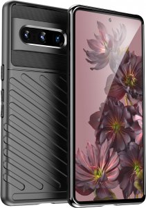 Hurtel Thunder Case elastyczne pancerne etui pokrowiec Google Pixel 7 Pro czarny 1