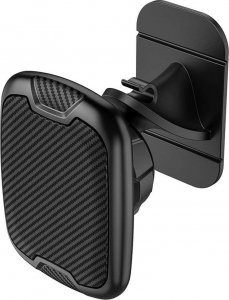 4kom.pl Uchwyt samochodowy Uniwersalny magnetyczny do telefonu na deskę kokpit Black 5