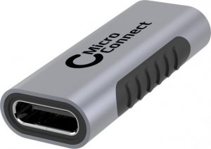 Adapter USB MicroConnect USB-C - USB-C Szary  (USB-C Adapter F-F) 1