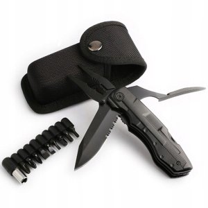 Dexxer Uniwersalne narzędzie wielofunkcyjne Multitool 21 w 1 (Czarne) uniwersalny 14
