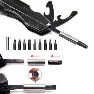 Dexxer Uniwersalne narzędzie wielofunkcyjne Multitool 21 w 1 (Czarne) uniwersalny 9