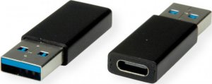 Adapter USB Value USB-C - USB Czarny  (12.99.2998) 1