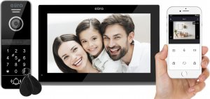 Eura Wideodomofon EURA VDP-97C5 - czarny, dotykowy, LCD 7'', AHD, WiFi, pamięć obrazów, SD 128GB 1