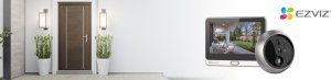 Ezviz Wizjer elektroniczny do drzwi EZVIZ CS-DP2 z dotykowym ekranem 17