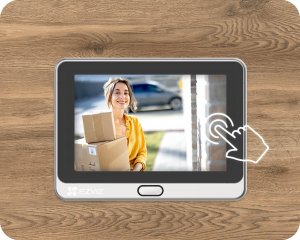 Ezviz Wizjer elektroniczny do drzwi EZVIZ CS-DP2 z dotykowym ekranem 21