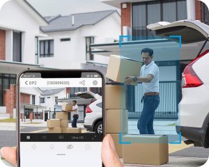 Ezviz Wizjer elektroniczny do drzwi EZVIZ CS-DP2 z dotykowym ekranem 7