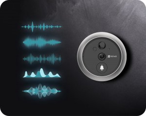 Ezviz Wizjer elektroniczny do drzwi EZVIZ CS-DP2 z dotykowym ekranem 10
