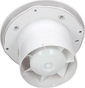 AWENTA Wentylator łazienkowy sufitowy Orbit fi100 88m3/h 13W 230V z czujnikiem ruchu i wyłącznikiem czasowym biały Awenta WXO100R 2