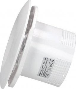 AWENTA Wentylator łazienkowy sufitowy Orbit fi100 88m3/h 13W 230V z czujnikiem ruchu i wyłącznikiem czasowym biały Awenta WXO100R 3