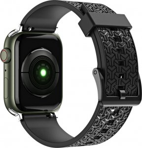 Hurtel Watch Strap Y pasek do Watch 7 / 6 / 5 / 4 / 3 / 2 / SE (41 / 40 / 38mm) opaska bransoleta do zegarka czarny 2