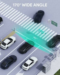 Wideorejestrator Aukey Wideo rejestrator kamera samochodowa Aukey DRA1 4