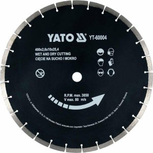 Yato YATO TARCZA DIAMENTOWA DO BETONU 400x25,4mm 1