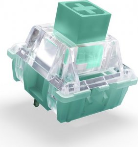 Xtrfy Xtrfy Kailh Box Glazed Green Switches, mechanisch, 3-Pin , clicky , MX-Stem, 50g  - 35 Stück 1