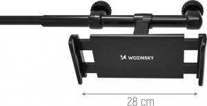 Wozinsky Wozinsky podwójny uchwyt na telefon do samochodu na zagłówek czarny (WTHBK1) 6