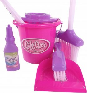 LUXMA ZESTAW DO SPRZĄTANIA DLA DZIECI WIADERKO MOP 667E 16