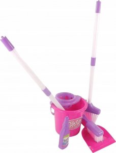 LUXMA ZESTAW DO SPRZĄTANIA DLA DZIECI WIADERKO MOP 667E 3