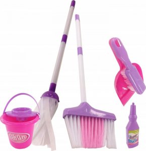 LUXMA ZESTAW DO SPRZĄTANIA DLA DZIECI WIADERKO MOP 667E 6