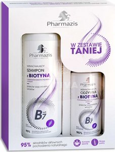 Pharmazis Zestaw upominkowy z Biotyną - Szampon i Odżywka 1