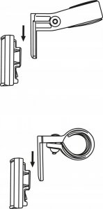 Dunlop ZESTAW LAMP ODBLASKOWYCH PRZÓD TYŁ DUNLOP 5