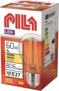 PILA Żarówka LED PILA 7W E27 filament 1