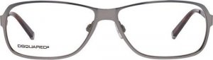 Dsquared2 Ramki do okularów Męskie Dsquared2 DQ5057-015-56 Gunmetal ( 56 mm) 2