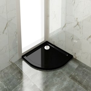 Brodzik Toule Brodzik niski 5 czarny 80x80 BLACK LOFT industrial do Lisy i nie tylko 2