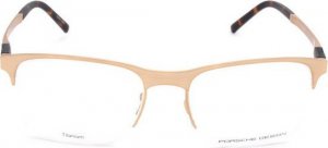 Porsche Ramki do okularów Męskie Porsche P8322-B Złoty ( 54 mm) 2