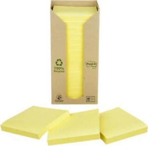 Post-It 3M Bloczek samoprzylepny ekologiczny POST-IT® (R330-1T), 76x76mm, żółty 1