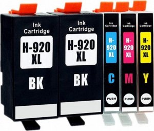 Tusz WhiteBox 5x Tusz Do HP 920XL 55/15ml CMYK 1