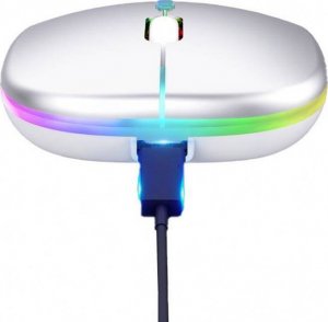 Aptel BEZPRZEWODOWA MYSZ OPTYCZNA myszka z podświetleniem LED RGB AK211C 5
