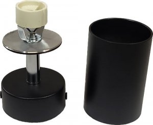 Lampa sufitowa Masterled Bardo lampa sufitowa (spot) 1-punktowa czarna/chrom 5