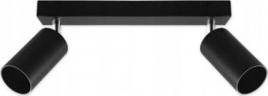 Lampa sufitowa Masterled Bardo lampa sufitowa (spot) 2-punktowa czarna/chrom 3