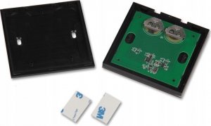 Masterled 2x Włącznik schodowy RF z pilotem bezprzewodowym Czarny 2x Włącznik schodowy RF z pilotem bezprzewodowym Czarny 8