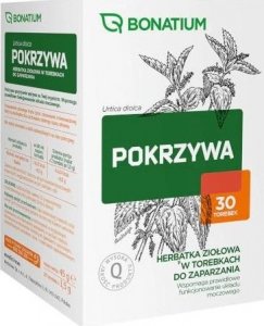 Medicinae Bonatium Pokrzywa Herbatka ziołowa, 30 saszetek - Długi termin ważności! 1