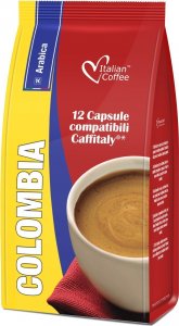 Italian Coffee Colombia - 100% Arabica Monorigine kapsułki do Tchibo Cafissimo - 12 kapsułek 1