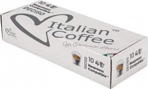 Italian Coffee Deciso Italian Coffee kapsułki do Nespresso - 10 kapsułek 1