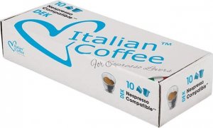 Italian Coffee Dek Italian Coffee (kawa bezkofeinowa) kapsułki do Nespresso - 10 kapsułek 1