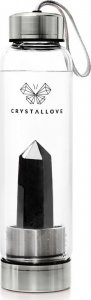 Crystallove Crystallove Butelka z kryształem Obsydianem 1