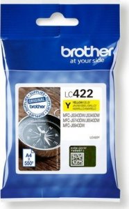 Tusz Brother Brother LC422Y Ink Cartridge, Yellow 1