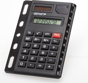 Kalkulator Genie GENIE Einlagerechner für Terminkalender 325 2