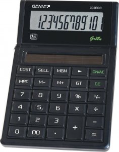 Kalkulator Genie GENIE Taschenrechner 205 ECO (blauer Engel) 1