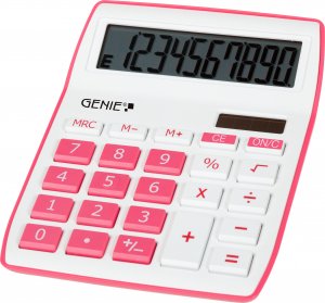 Kalkulator Genie GENIE Tischrechner 840P pink 1