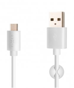 Kabel USB Fixed USB-A - USB-C 1 m Biały (FIXD-UC-WH) 1