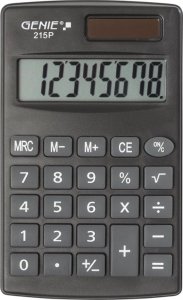 Kalkulator Genie GENIE Taschenrechner 215 P 8-stellig 1