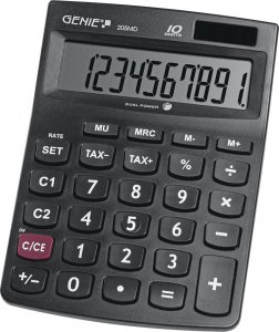 Kalkulator Genie GENIE Tischrechner Basic 205 MD 1